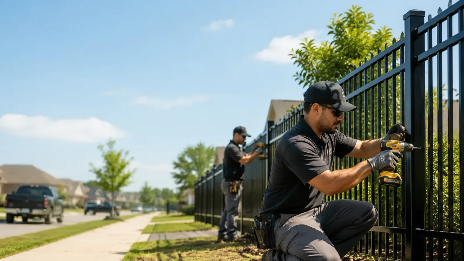 Metal Fence Installation in Cerro Gordo, IL